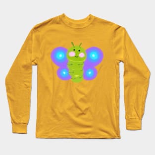 Butterfly caterpillar Long Sleeve T-Shirt